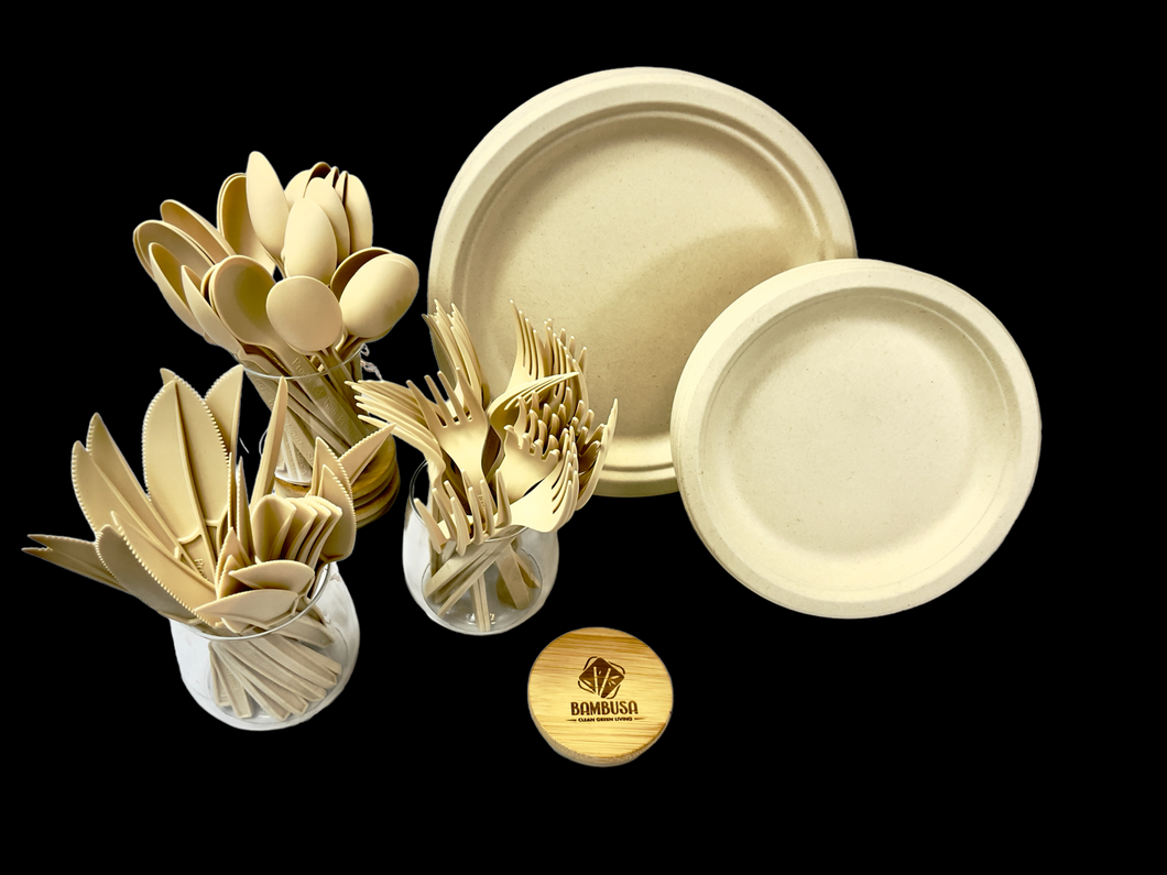 Heavy paper shop plates