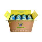 NEW LARGER Bampoo Premium Bamboo Toilet Paper | Plastic-free, Chemical-free, Tree-free, Septic-safe, & Unbleached | 24 Rolls (370 sheets 3-ply)