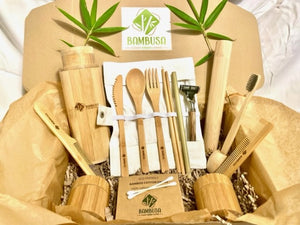 Bamboo Travel and Self Care Kit