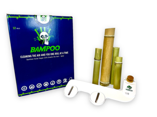 Bambusa Bidet Attachment and 12 Roll Bampoo TP